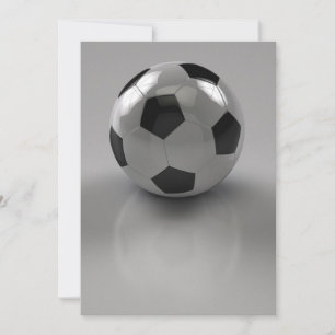 サッカーボール招待状 招待状