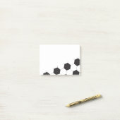 サッカーボール新学期 ポストイット (デスク上)