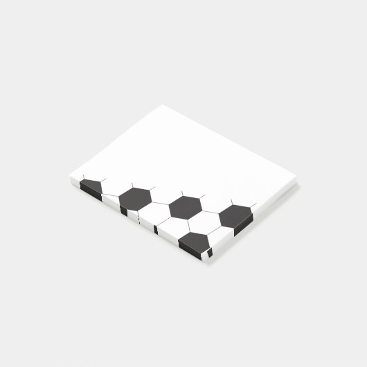 サッカーボール新学期 ポストイット (アングル)