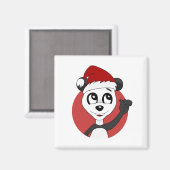 サッカーボール漫画のマグネットを持つライオン マグネット (正面/裏面)