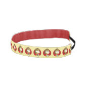 サッカーボール漫画の運動競技のヘッドバを持つライオン アスレチックヘッドバンド (右)