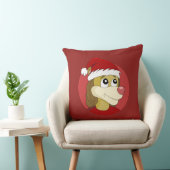 サッカーボール漫画装飾用クッションを持つライオン クッション (椅子)
