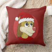 サッカーボール漫画装飾用クッションを持つライオン クッション (ブランケット)