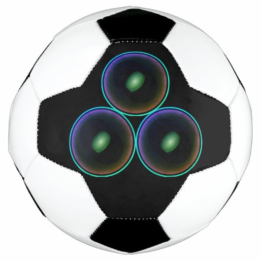 サッカーボール独占的で大きくデザイン サッカーボール (正面)
