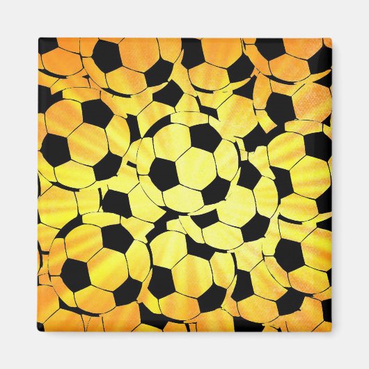 サッカーボール磁石 マグネット (正面)