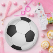 サッカーボール紙プレート ペーパープレート (パーティー)