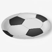 サッカーボール紙プレート ペーパープレート (アングル)