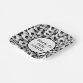 サッカーボール紙プレート ペーパープレート (傾斜あり)