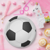 サッカーボール紙プレート ペーパープレート (パーティー)