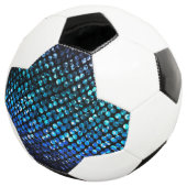 サッカーボール結晶きらきら光る構造 サッカーボール (3/4)