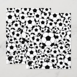 サッカーボール背景スクラップブックペーパー フットボール