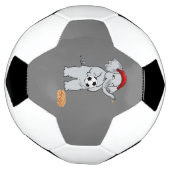 サッカーボール象 サッカーボール (回転)