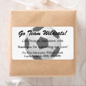 サッカーボール資金調達ボトル ラベル (インサイチュ)