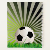 サッカーボール週次/月次プランナー プランナー手帳 (裏面)