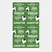 サッカーボール防水 ラベル (シート)