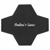 サッカーボール黒 サッカーボール (フラット)