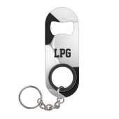 サッカーボール1グラム キーホルダー栓抜き (正面)