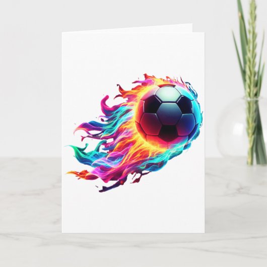 サッカーボール1 Tシャツ カード (正面)