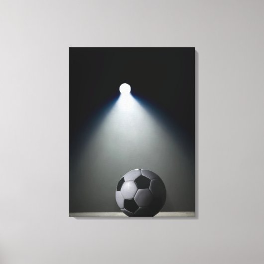 サッカーボール2 キャンバスプリント (正面)