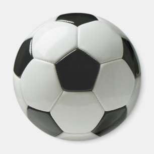 サッカーボール2 1/4インチラウンドマグネット マグネット