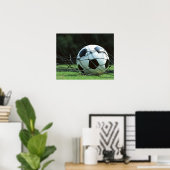 サッカーボール3 ポスター (ホームオフィス)