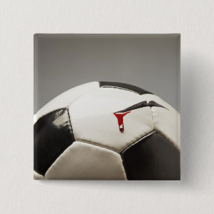 サッカーボール3 缶バッジ