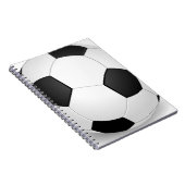 サッカーボール3D ノートブック (右側)