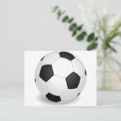 サッカーボール3D ポストカード (スタンド正面)