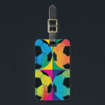 サッカーボール4個の色違う付き ラゲッジタグ<br><div class="desc">© Wild Apple Portfolio / Wild Apple.この画像は4つのサッカーボールを色違う付きで示す。サッカー素晴らしファンもスポーツファンも。</div>