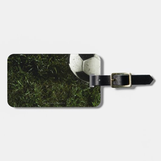 サッカーボール4 ラゲッジタグ (正面横)