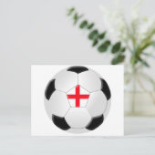 サッカーボール – イギリス ポストカード (スタンド正面)