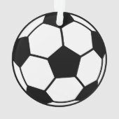 サッカーボール オーナメント (裏面)