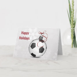 サッカーボール オーナメント クリスマス 挨拶