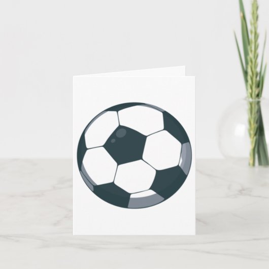 サッカーボール カード (正面)
