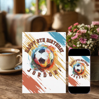 サッカーボール カード