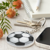 サッカーボール キーホルダー (正面右)