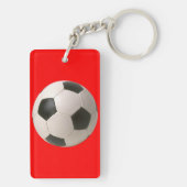 サッカーボール キーホルダー (裏面)