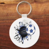 サッカーボール キーホルダー (正面)