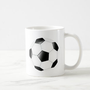サッカーボール コーヒーマグカップ