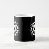 サッカーボール コーヒーマグカップ (中央)