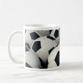 サッカーボール コーヒーマグカップ (左)