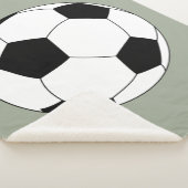 サッカーボール（サッカー） シェルパブランケット (3/4)