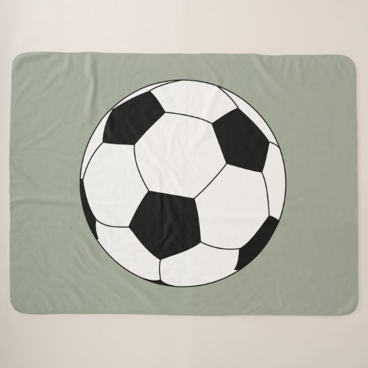 サッカーボール（サッカー） シェルパブランケット (正面(横))