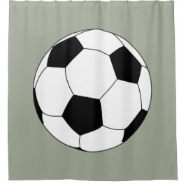 サッカーボール（サッカー） シャワーカーテン