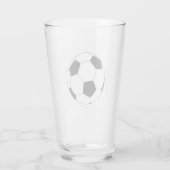 サッカーボール（サッカー） タンブラーグラス (裏面)