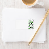 サッカーボール、シューズ、水玉模様 ラベル (インサイチュ)