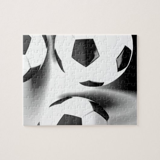 サッカーボール ジグソーパズル (横)