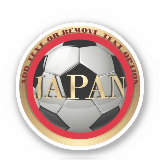 サッカーボール スポーツ シール (正面)