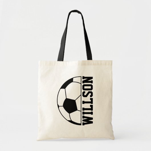 サッカーボール トートバッグ (正面)
