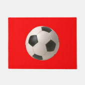 サッカーボール ドアマット (正面)